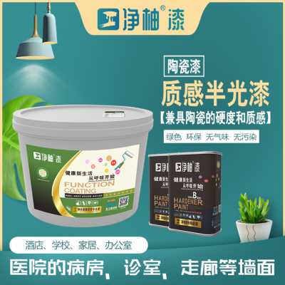 臣工凈柚漆A2系列納米薄膜質感半光漆內墻漆雙組份釉面漆水性涂料