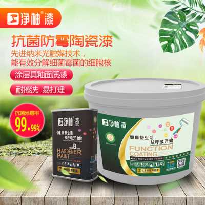 臣工凈柚漆B1系列抗菌防霉陶瓷漆水性漆釉面漆內墻漆功能漆殺菌