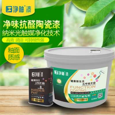 臣工凈柚漆B2系列凈味抗醛陶瓷漆水性漆除醛內墻漆功能漆凈化空氣