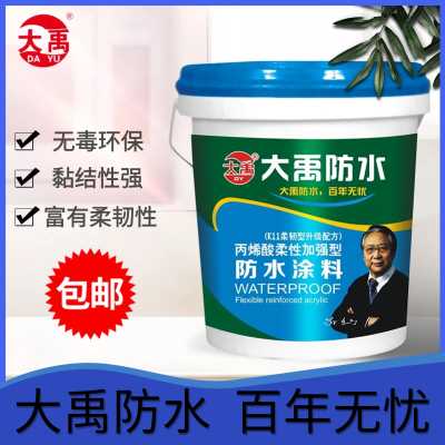 大禹 丙烯酸滲透修復柔性防水涂料 丙烯酸補漏修復涂料 12KG