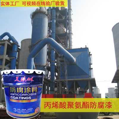 雙組分脂肪族聚氨酯防腐漆 鋼結構廠房防腐漆 耐酸堿防腐涂料
