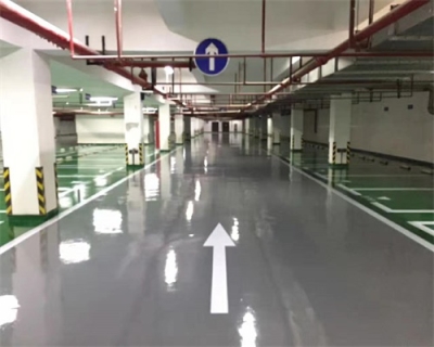 桂林小區停車場地坪漆廠家, 貴港小區停車場地坪漆翻新施工