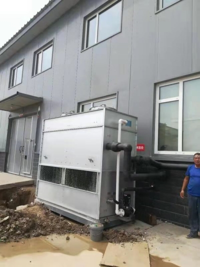 40T 方形閉式冷卻塔 鍍鋁鋅板逆流式閉式冷卻塔 304不銹鋼橫流閉式涼水塔