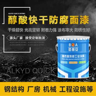  供應_佰麗安_醇酸快干防腐面漆_醇酸快干漆_防腐漆