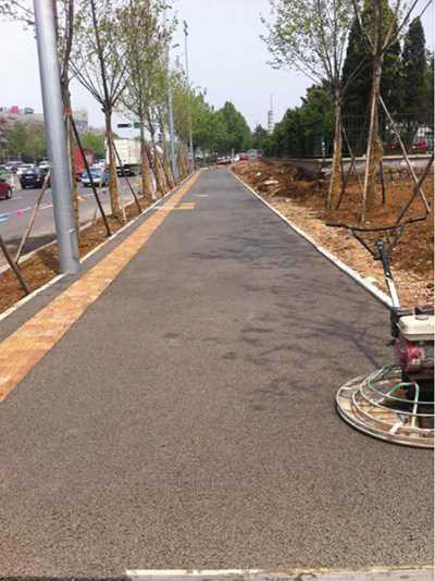 保定市mma陶瓷顆粒清苑區彩色陶瓷顆粒防滑路面 彩色陶瓷顆粒施工