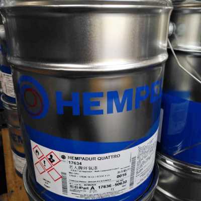 HEMPEL海虹老人牌環氧云鐵漆471CN 云母氧化鐵12430灰色金屬噴涂工業漆 厚漿型防腐涂料