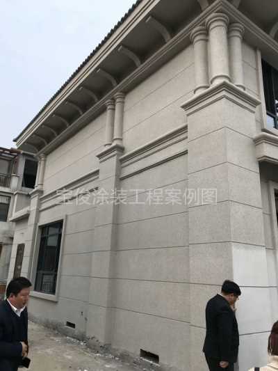 供應全國外墻真石漆涂料施工工程 佛山寶俊涂裝工廠包工包料施工
