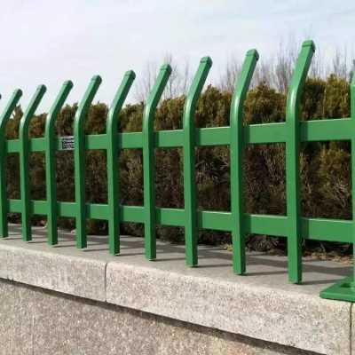 南昌市公路綠化草坪PVC鋅鋼護欄 公園別墅庭院草坪柵欄 紅谷灘新區廠家可定制
