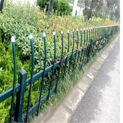 南昌市鋅鋼草坪護欄 戶外花園防護圍欄 花圃庭院柵欄新農村綠化隔離欄桿