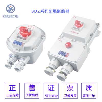 BDZ52L-60A380V3P4P帶漏電保護(hù)防爆斷路器空氣開關(guān)