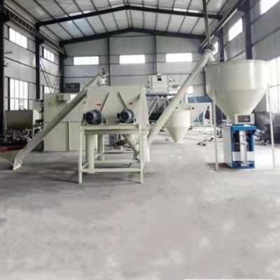 濰坊干粉砂漿設備廠家，水泥包裝機械廠，臥室膩子粉攪拌機