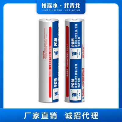 青龍PCM反應(yīng)粘結(jié)型自粘橡膠改性瀝青防水卷材十大品牌招商