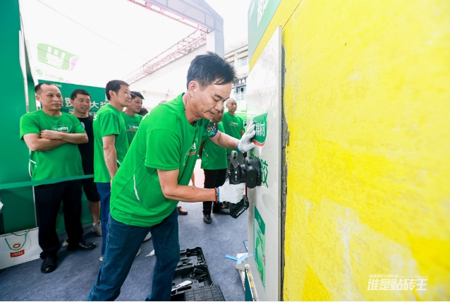 三棵樹第五屆防水涂料瓷磚膠鋪貼競技大賽永州開賽 匠心獨運展技藝風采 涂料在線,coatingol.com