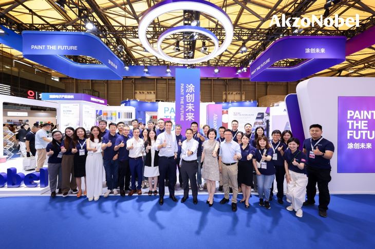 2024涂博會收官  阿克蘇諾貝爾“涂創未來”在路上 涂料在線,coatingol.com
