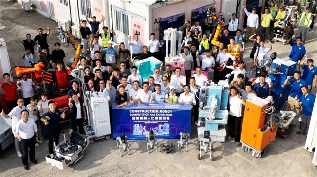 豐坦機器人亮相首屆粵港澳建筑機器人大賽，摘得「效能之星」獎 涂料在線,coatingol.com